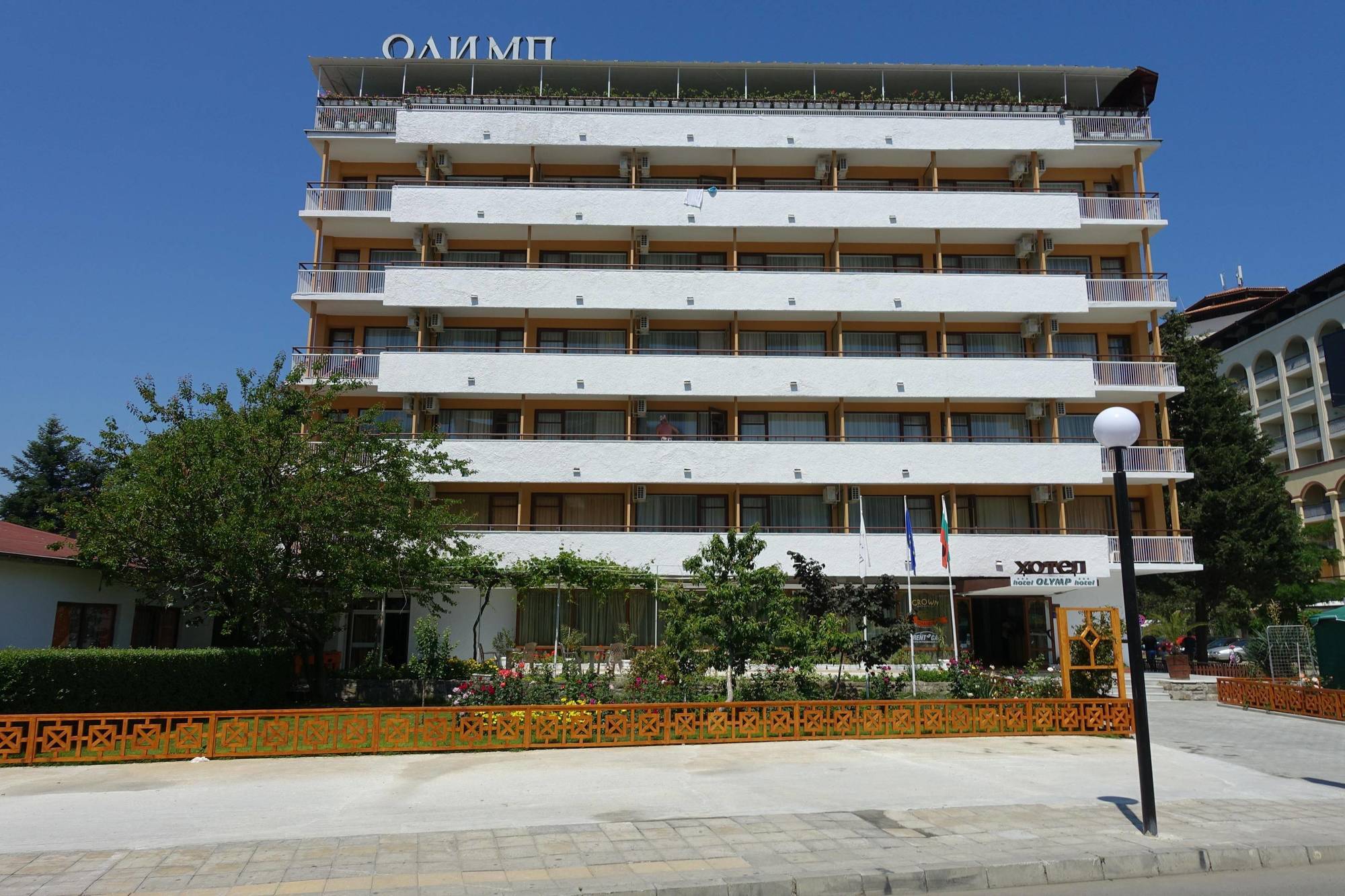 Hotel Olymp Słoneczny Brzeg Zewnętrze zdjęcie